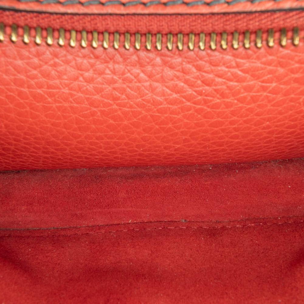 Christian Dior B Dior Red Calf Leather JAdior Camera Bag Italy