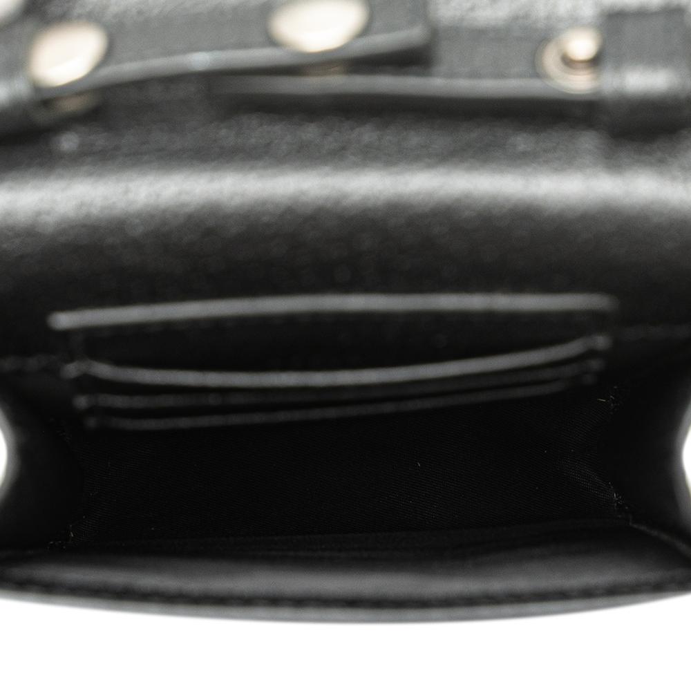 Gucci AB Gucci Black Nylon Fabric Off The Grid Mini GG Econyl Crossbody Italy