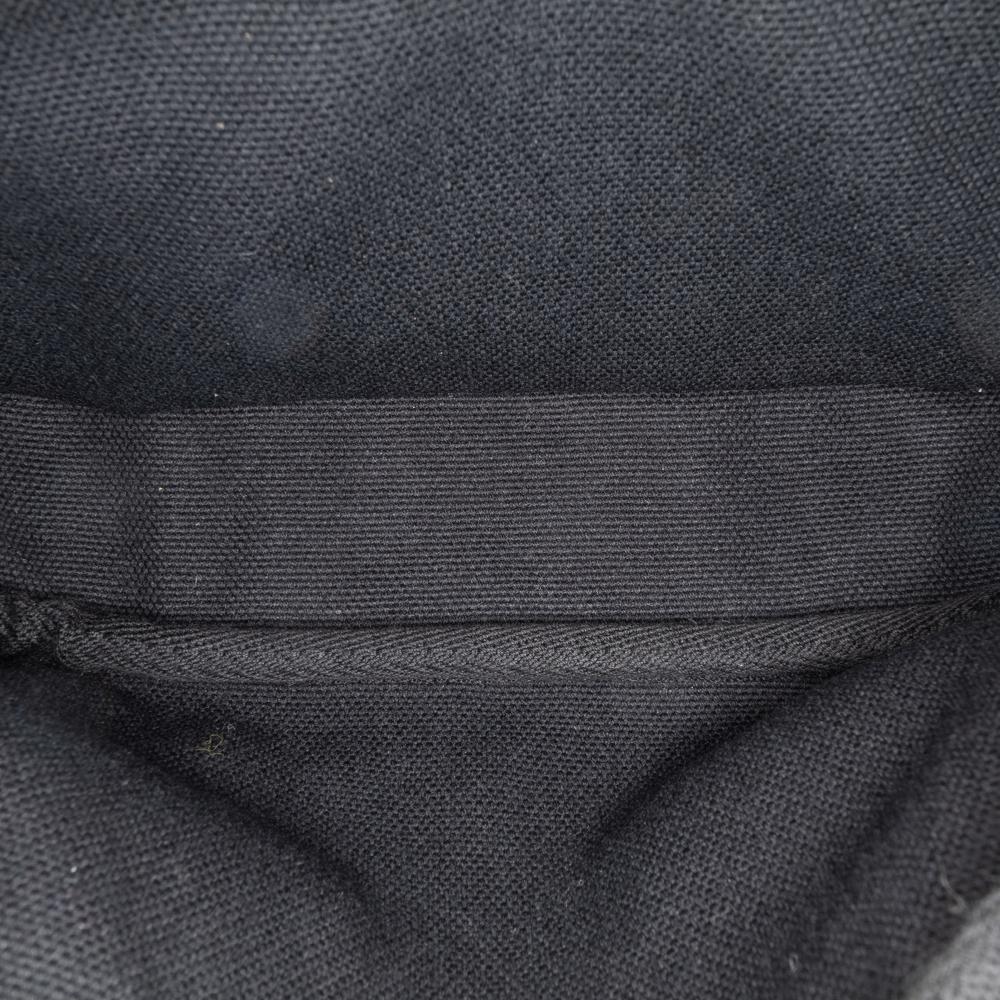 Loewe AB LOEWE Black Canvas Fabric Mini Anagram Logo Camera Bag Spain