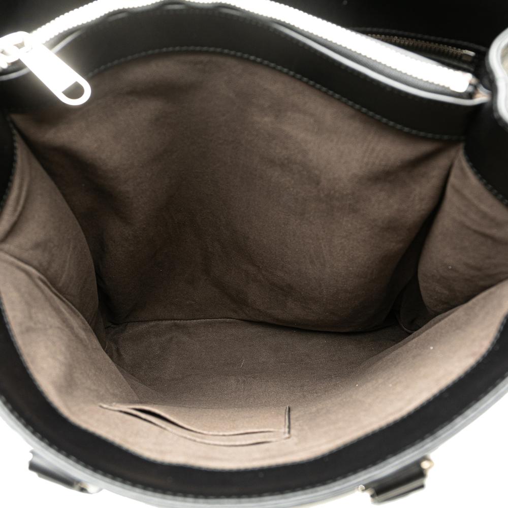 Gucci AB Gucci Brown Beige Coated Canvas Fabric GG Supreme Caleido Vertical Tote Italy