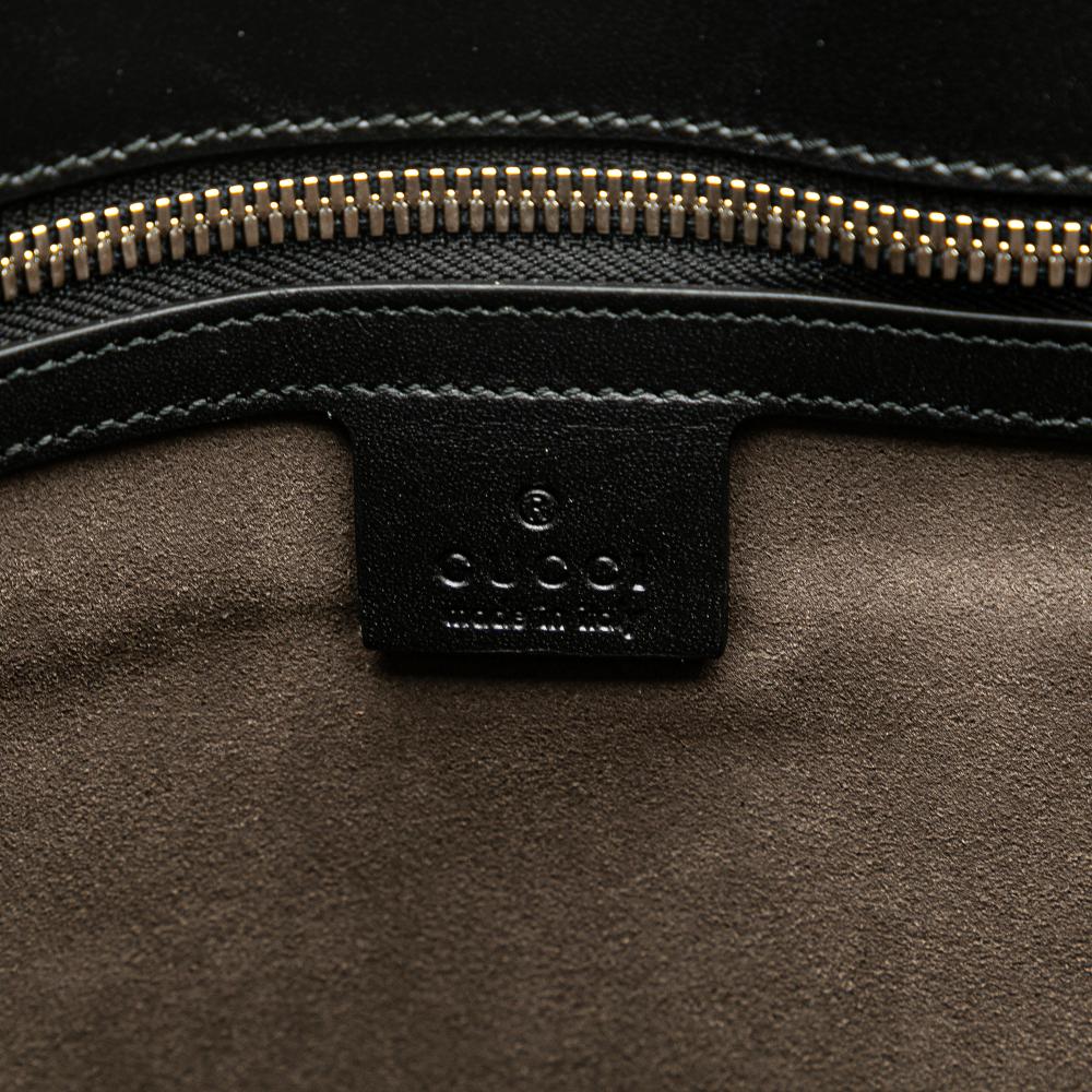 Gucci AB Gucci Brown Beige Coated Canvas Fabric GG Supreme Caleido Vertical Tote Italy