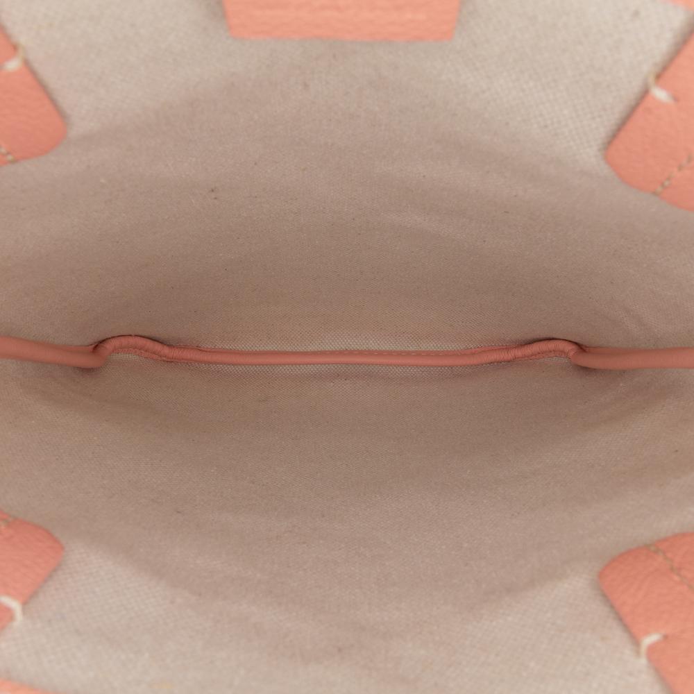 Goyard AB Goyard Pink Coated Canvas Fabric Goyardine Poitiers Claire Voie France