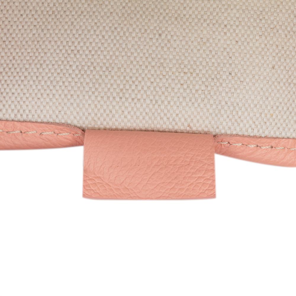 Goyard AB Goyard Pink Coated Canvas Fabric Goyardine Poitiers Claire Voie France