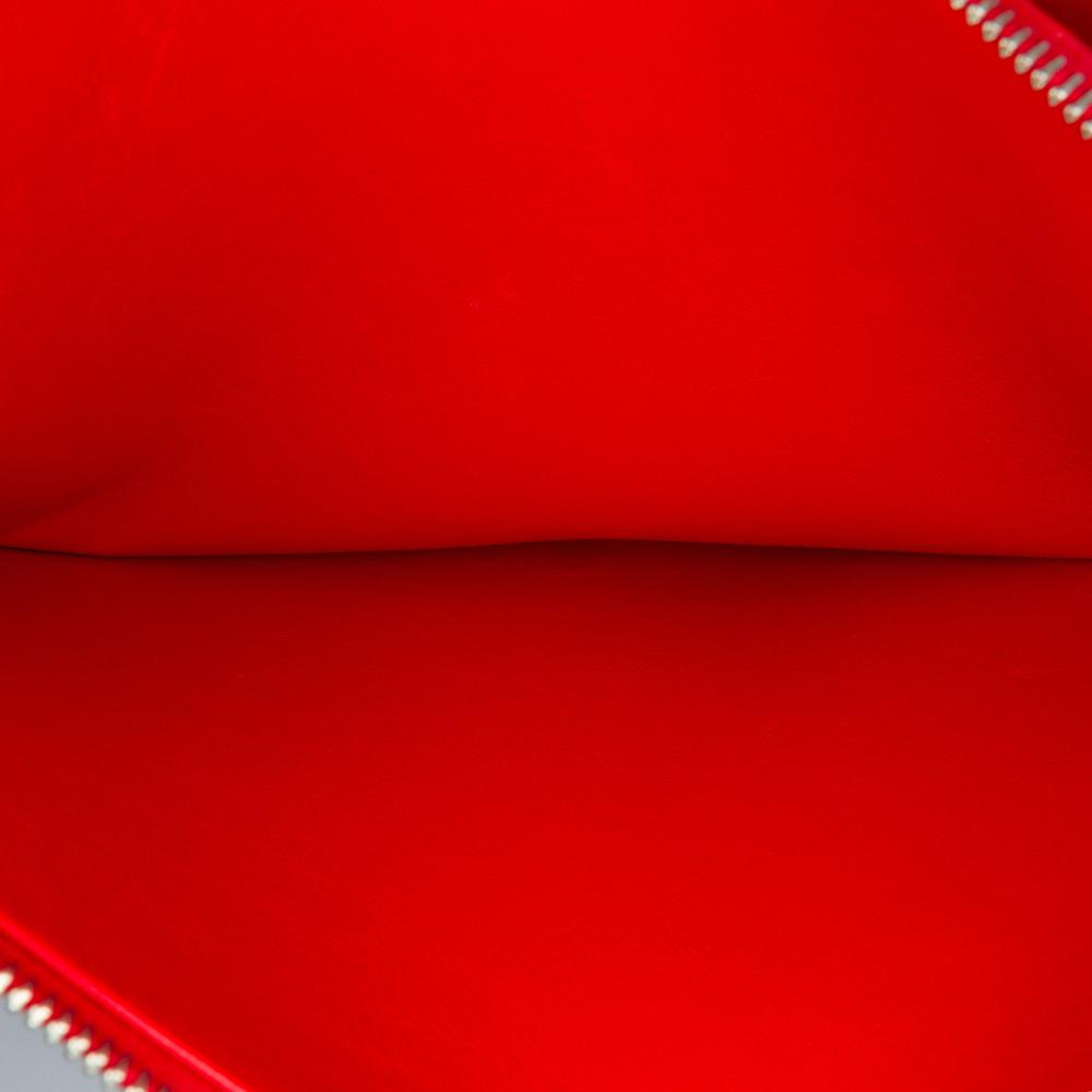 Celine B Celine Red Calf Leather Frame Wallet on Chain Italy