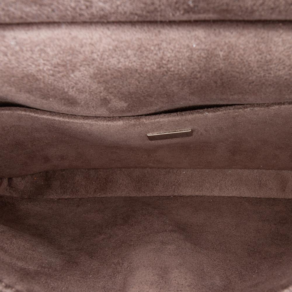 Fendi B Fendi Black with Yellow Calf Leather Micro Hypnoteyes Double Baguette Satchel Italy