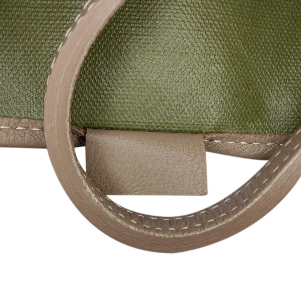 Goyard B Goyard Brown Taupe Coated Canvas Fabric Goyardine Poitiers Claire Voie France