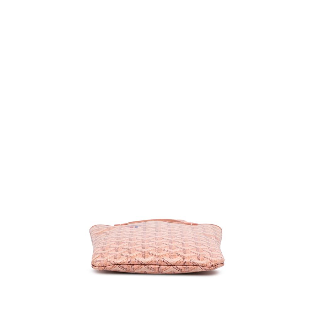 Goyard B Goyard Pink Coated Canvas Fabric Goyardine Poitiers Claire Voie France