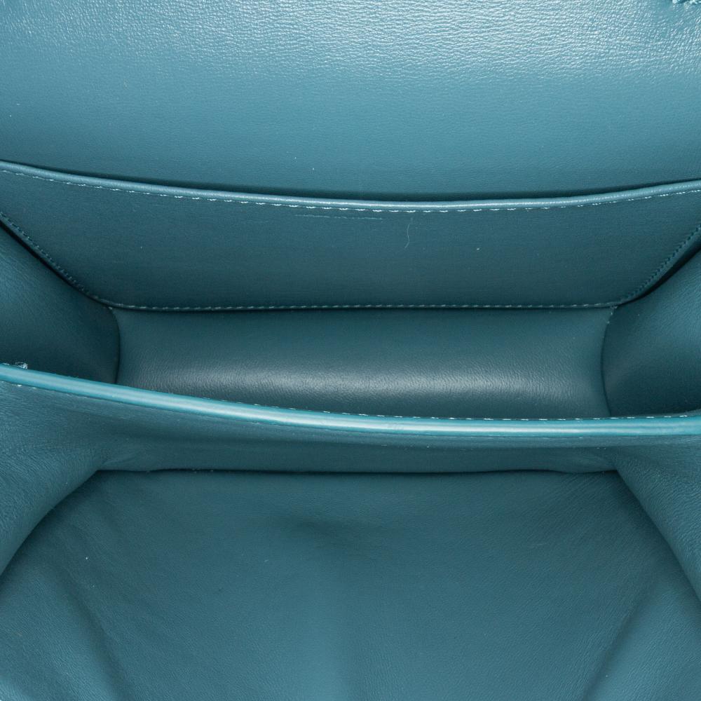 Celine B Celine Blue Calf Leather Teen Liege skin Classic Box Italy