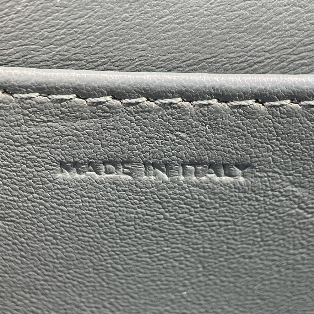 Celine B Celine Blue Calf Leather Teen Liege skin Classic Box Italy