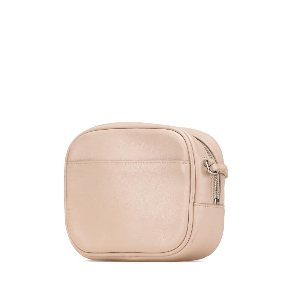 Saint Laurent B Saint Laurent Brown Nude Nappa Leather Leather Nappa Monogram Blogger Bag Italy