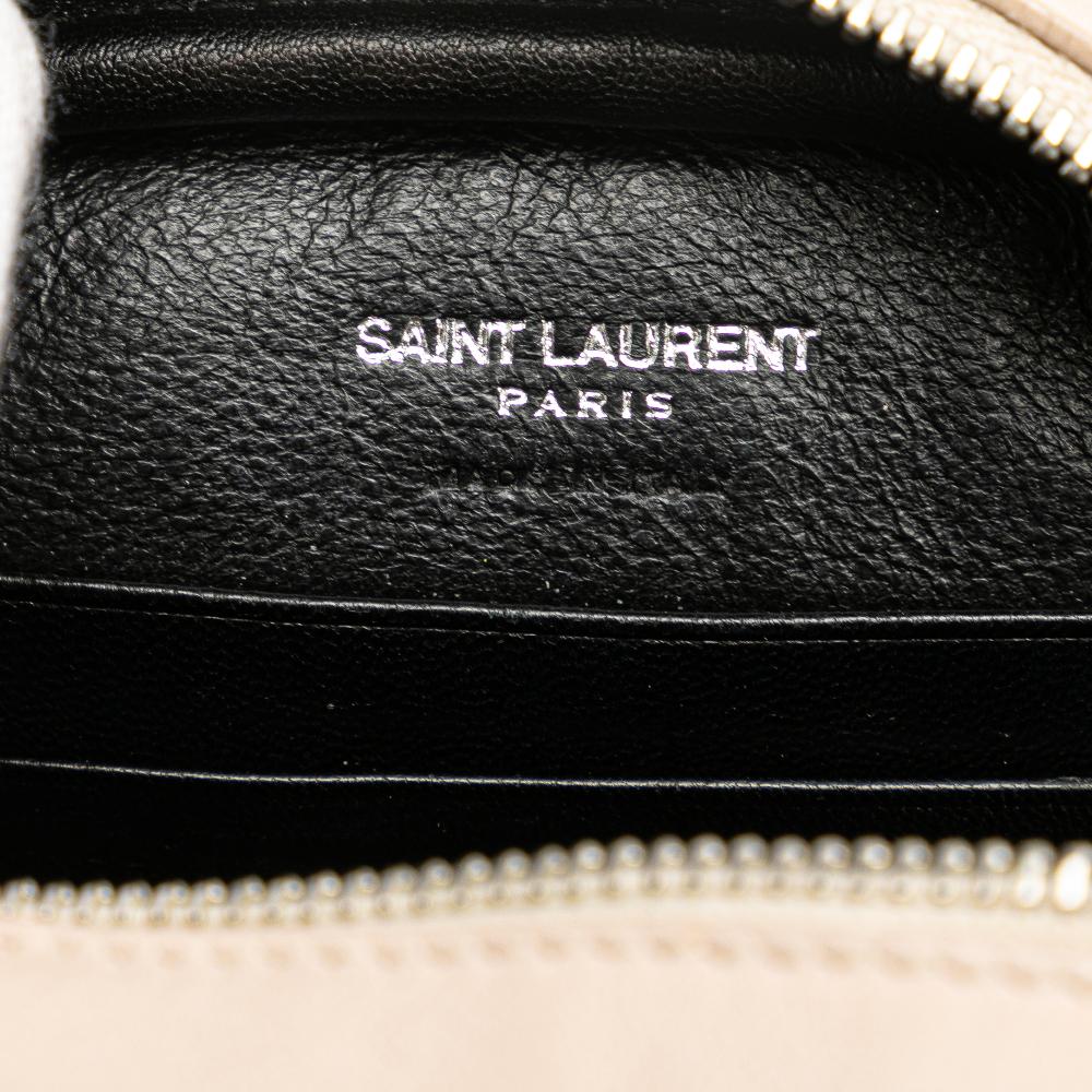 Saint Laurent B Saint Laurent Brown Nude Nappa Leather Leather Nappa Monogram Blogger Bag Italy