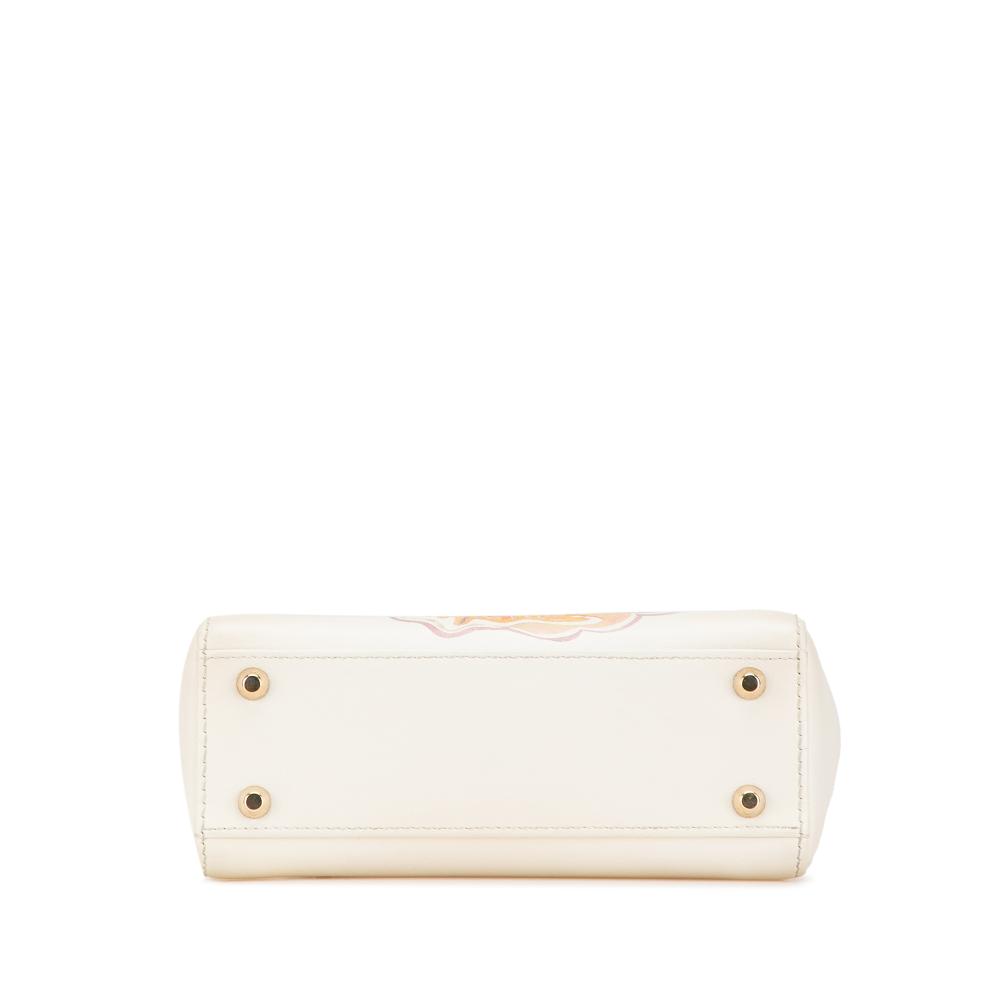 Christian Dior B Dior White Calf Leather DiorAmour Niki De Saint Phalle Mini skin Sequins Lady Dior Italy