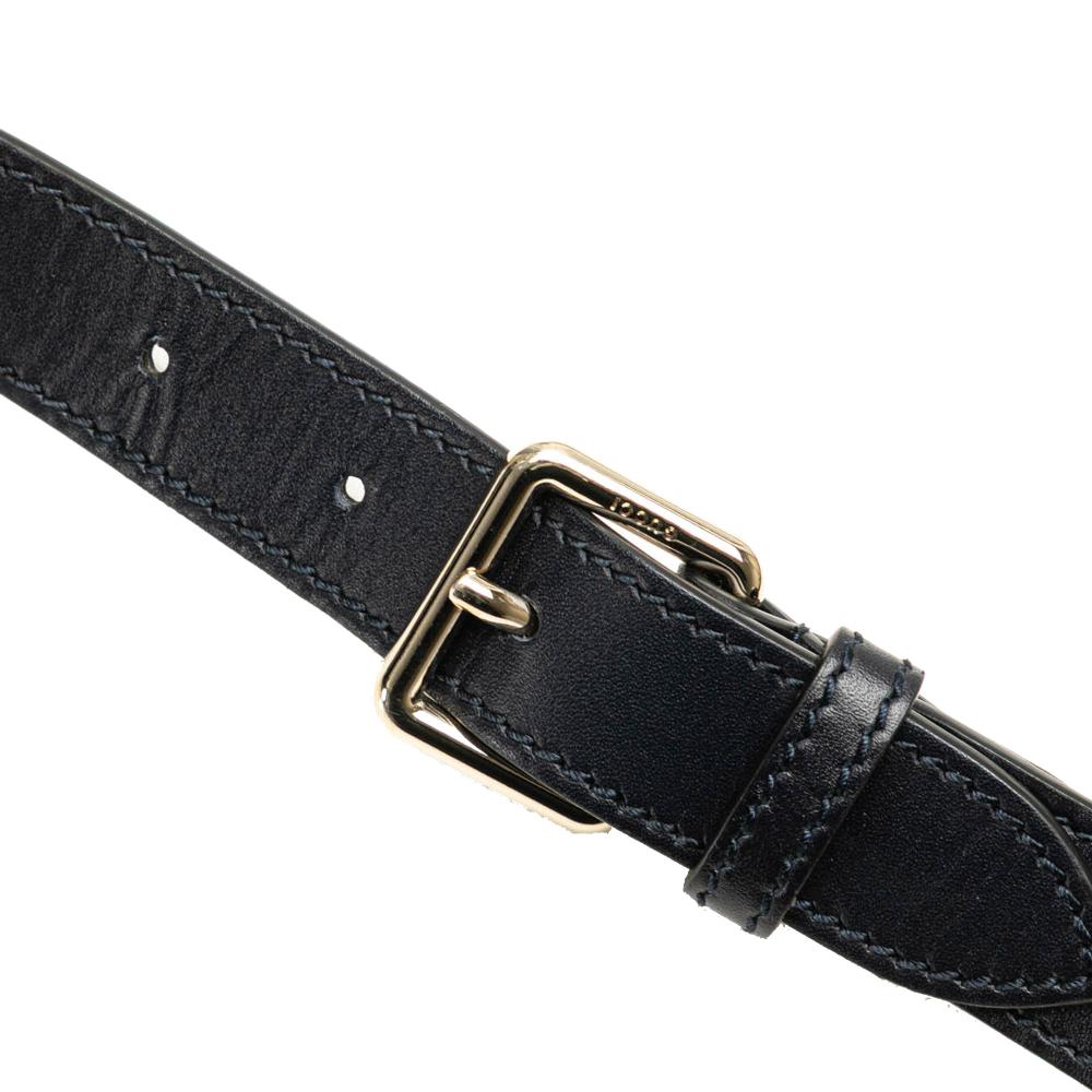 Gucci B Gucci Gray Canvas Fabric GG Web Crossbody Italy