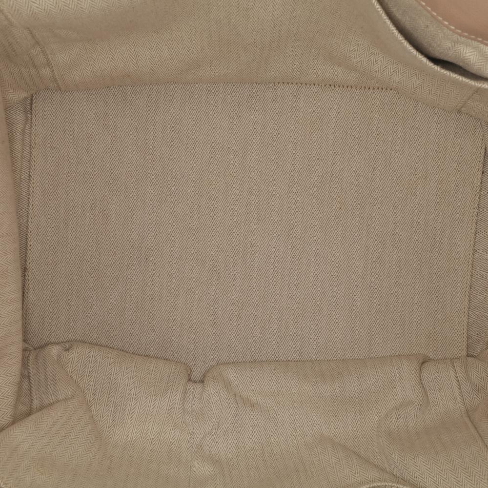 Hermès B Hermès Brown Beige Suede Leather Veau Grizzly and Swift Toolbox 33 France