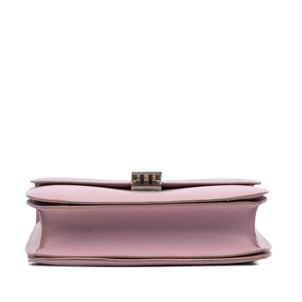 Celine B Celine Pink Light Pink Calf Leather Medium skin Classic Box Italy
