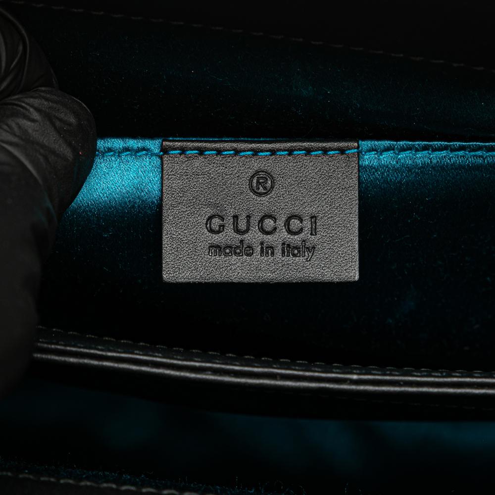 Gucci B Gucci Red Suede Leather Small Ophidia Chain Crossbody Italy