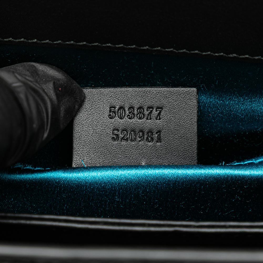 Gucci B Gucci Red Suede Leather Small Ophidia Chain Crossbody Italy