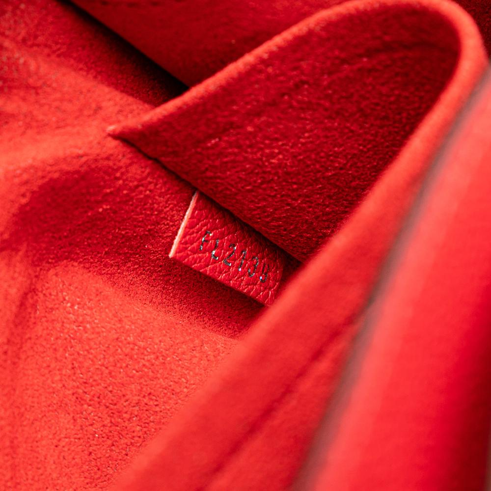 Louis Vuitton B Louis Vuitton Red Calf Leather MyLockMe BB France