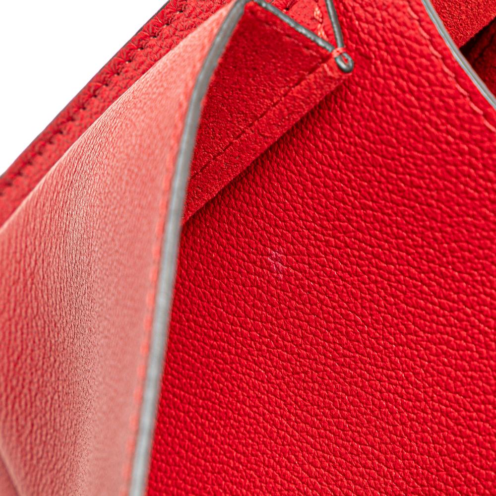Louis Vuitton B Louis Vuitton Red Calf Leather MyLockMe BB France
