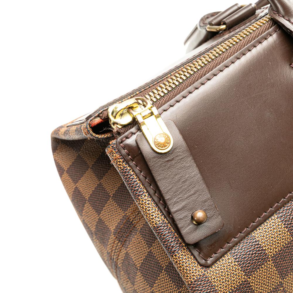 Louis Vuitton B Louis Vuitton Brown Damier Canvas Canvas Damier Ebene Greenwich PM France