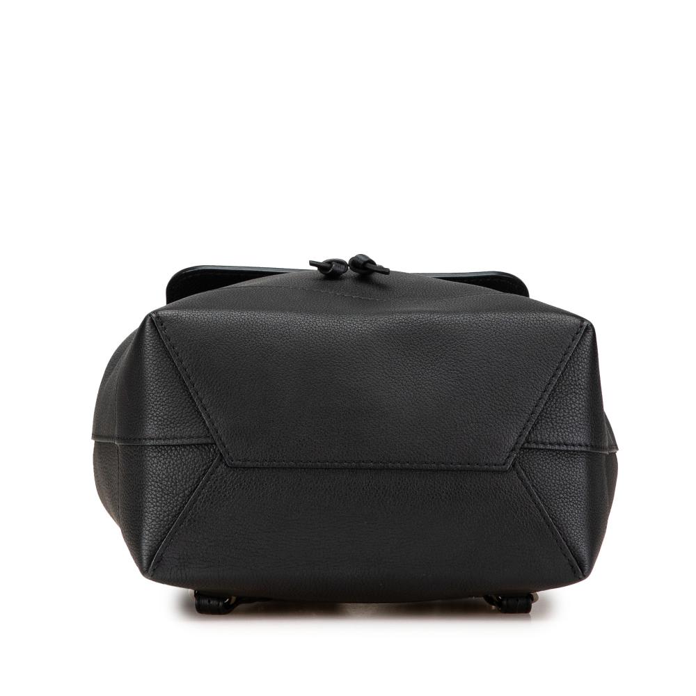 Louis Vuitton B Louis Vuitton Black Calf Leather Taurillon Lockme Backpack France