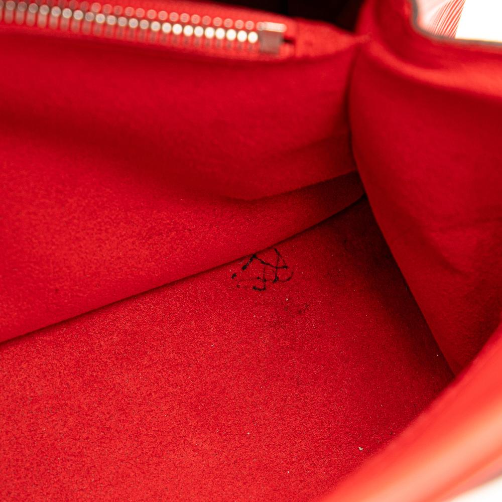 Louis Vuitton B Louis Vuitton Red Epi Leather Leather Epi Marly MM France