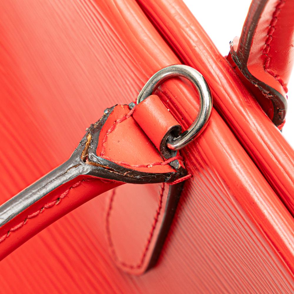 Louis Vuitton B Louis Vuitton Red Epi Leather Leather Epi Marly MM France