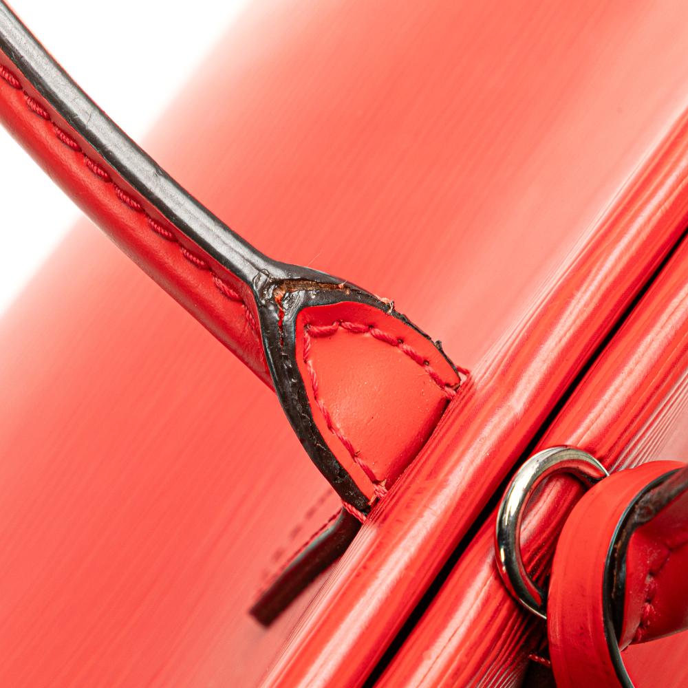 Louis Vuitton B Louis Vuitton Red Epi Leather Leather Epi Marly MM France
