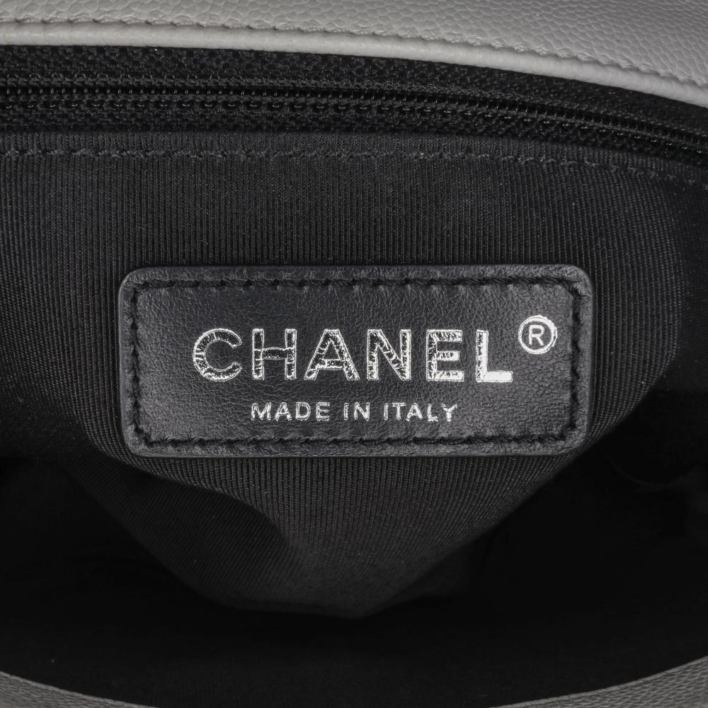 Chanel B Chanel White Caviar Leather Leather Medium Quilted Caviar My Everything Flap Italy