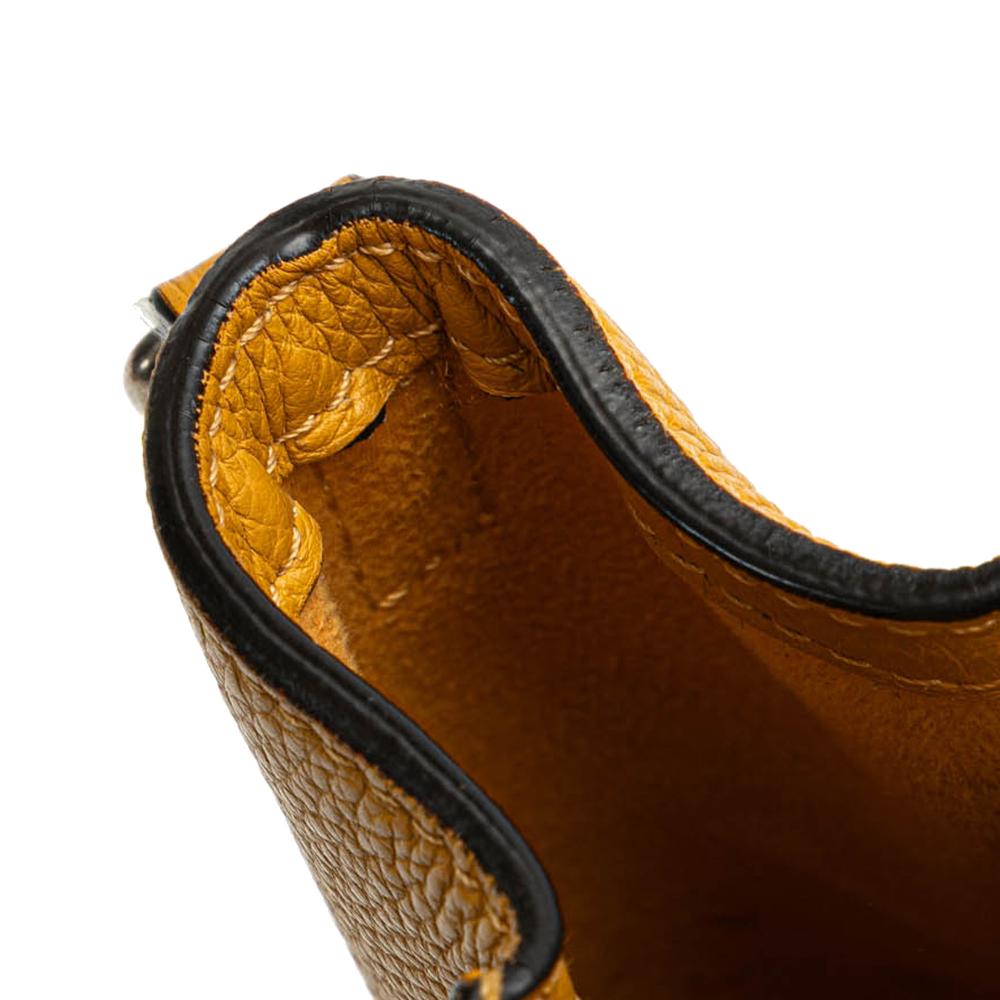 Celine B Celine Yellow Mustard Calf Leather Nano Luggage Tote Italy