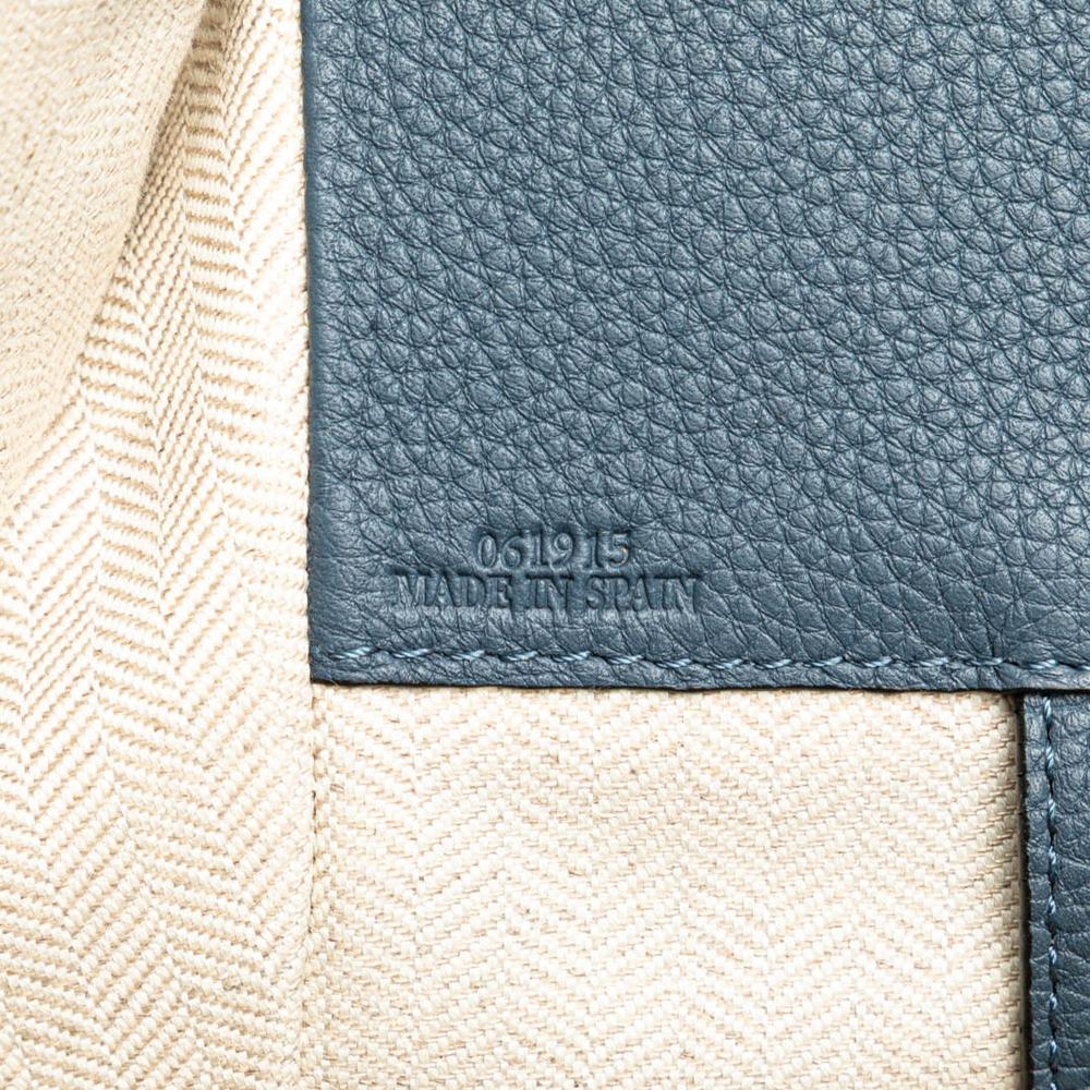 Loewe B LOEWE Blue Calf Leather Small Hammock Bag Spain