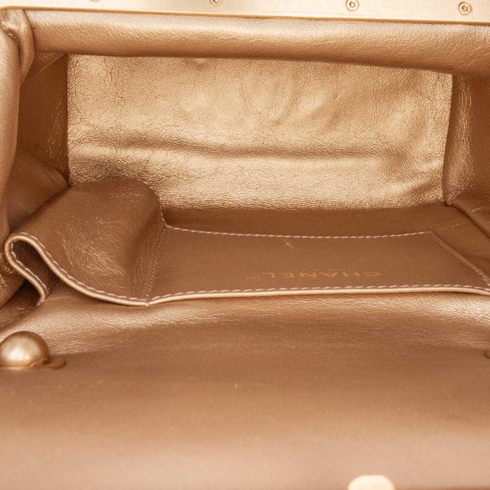 Chanel B Chanel Pink Light Pink Lambskin Leather Leather Quilted Lambskin My Crush Vanity Bag Italy