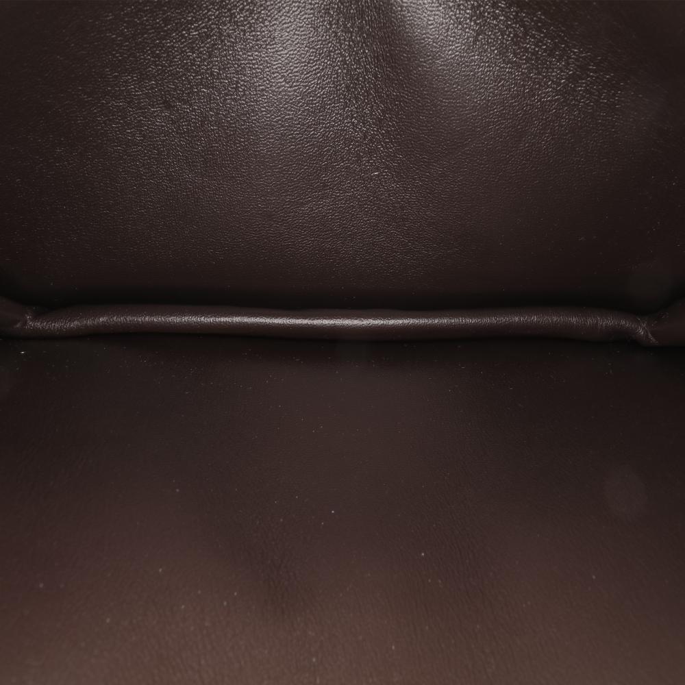 Fendi B Fendi Brown Calf Leather skin Vitello King Nubuck Pequin Karligraphy Pocket Shoulder Bag Italy