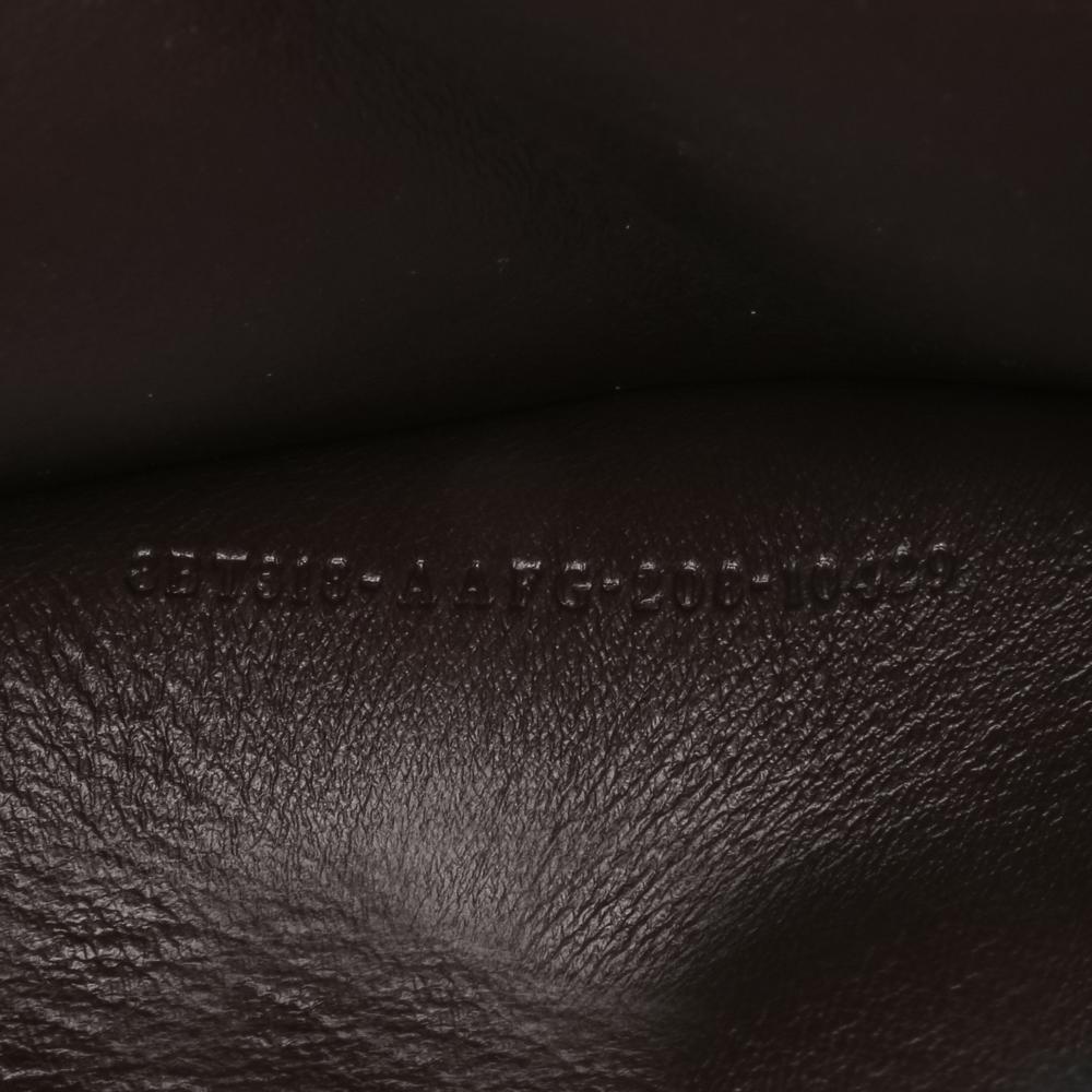 Fendi B Fendi Brown Calf Leather skin Vitello King Nubuck Pequin Karligraphy Pocket Shoulder Bag Italy