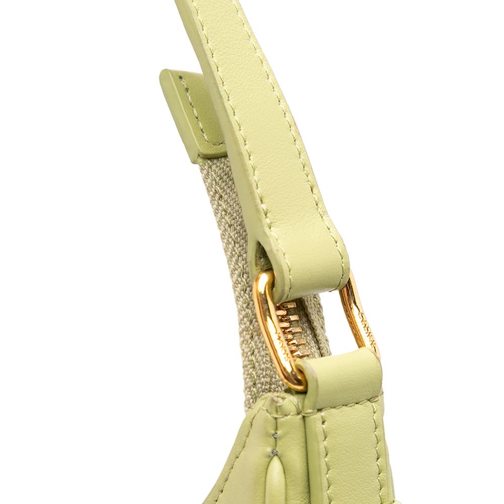Celine B Celine Green Olive Green Calf Leather Mini Smooth skin Ava Shoulder Bag Italy