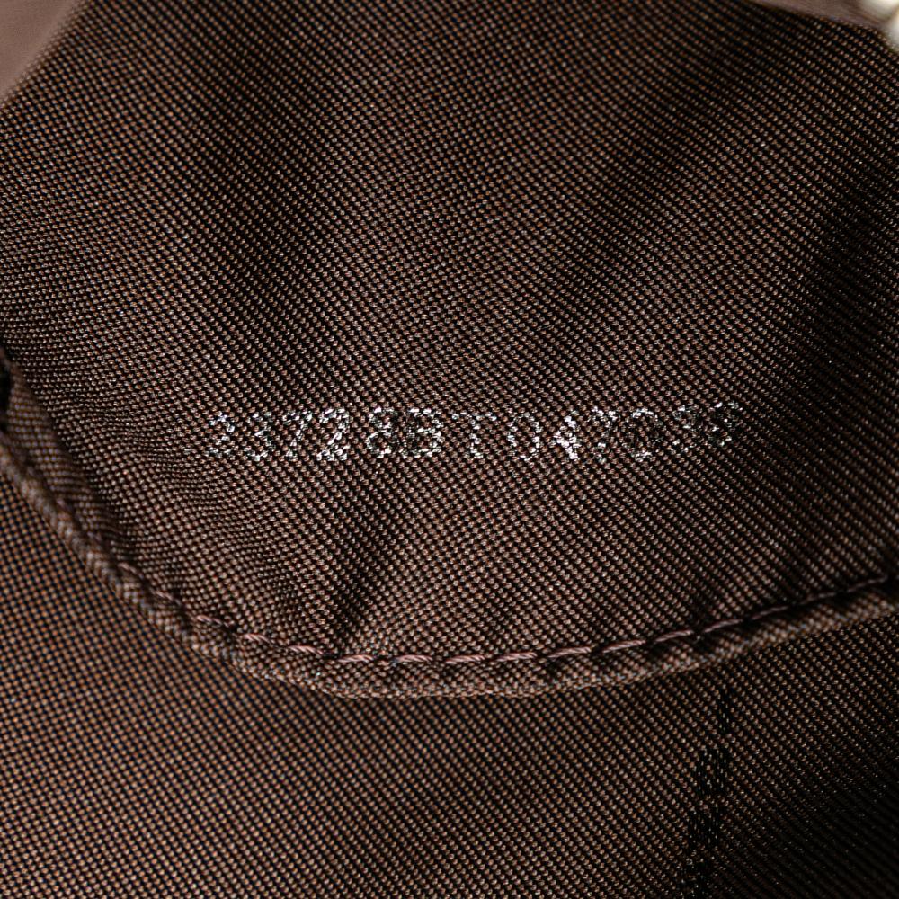 Fendi B Fendi Blue Dark Blue Denim Fabric Zucchino Crossbody Italy