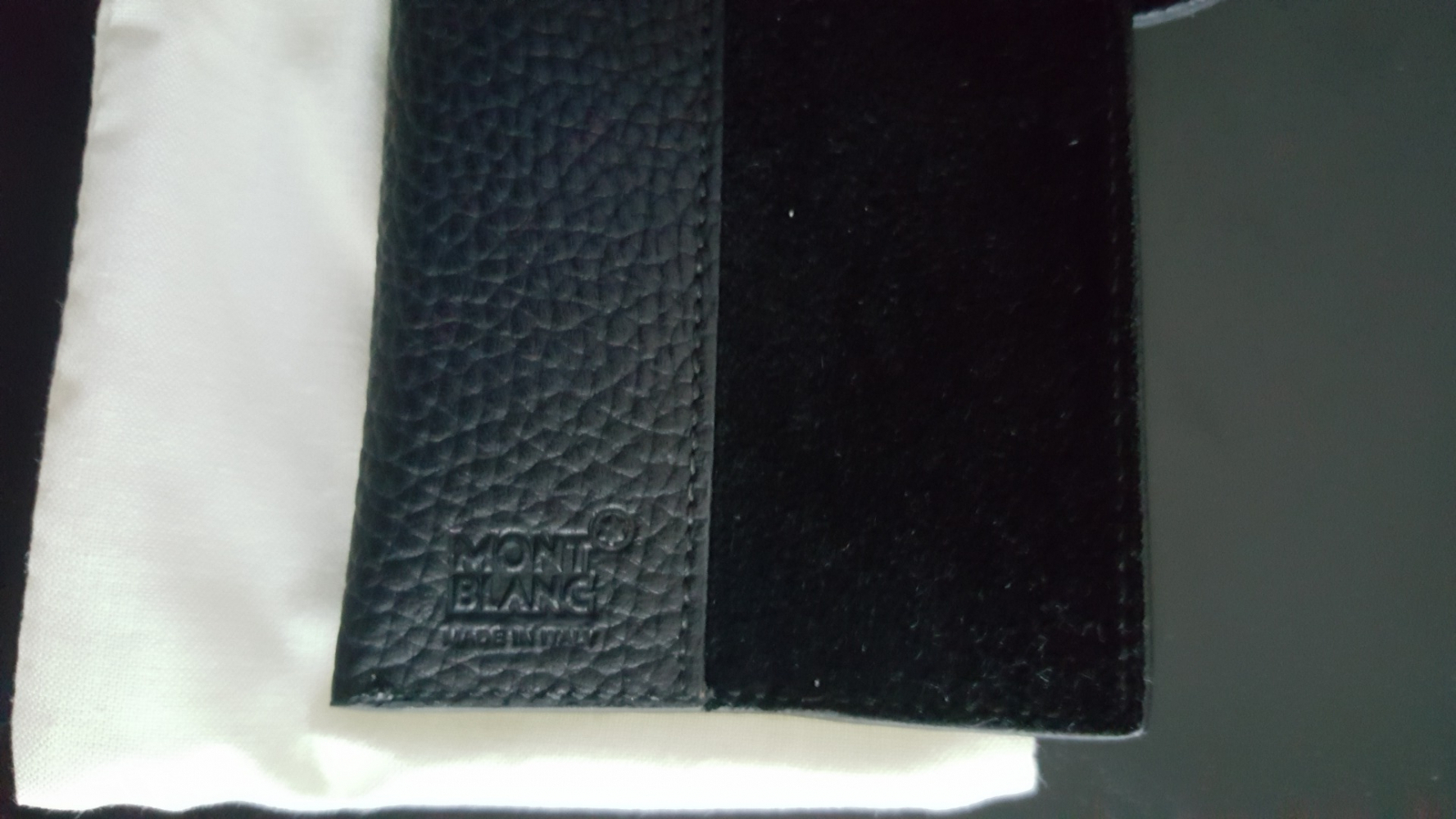Montblanc (Brand new!) Montblanc case for 1 leather writing instrument