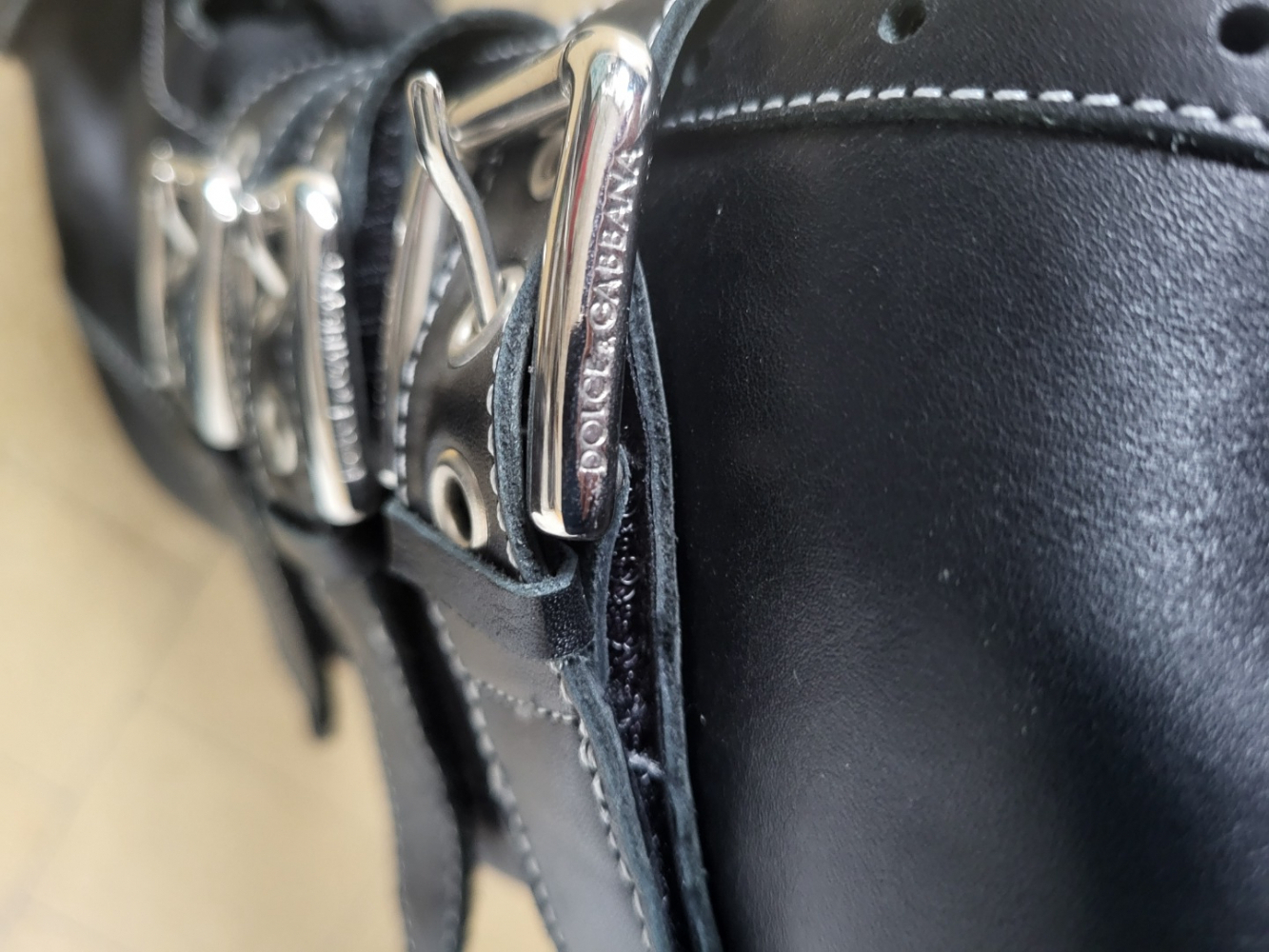 Dolce&Gabbana Lace Up Boots