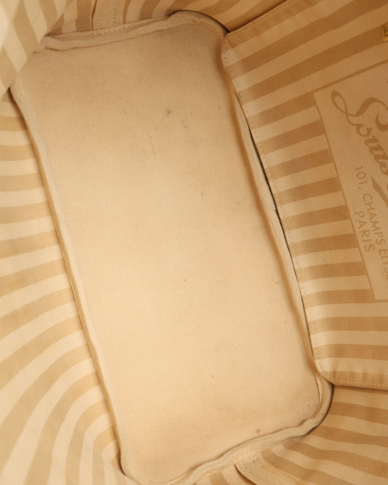 Louis Vuitton Monogram Rayures Neverfull MM Bag