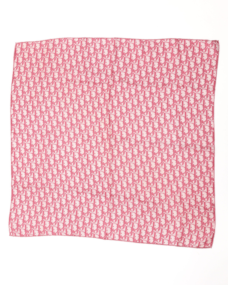 Christian Dior 65 Oblique Slik Scarf