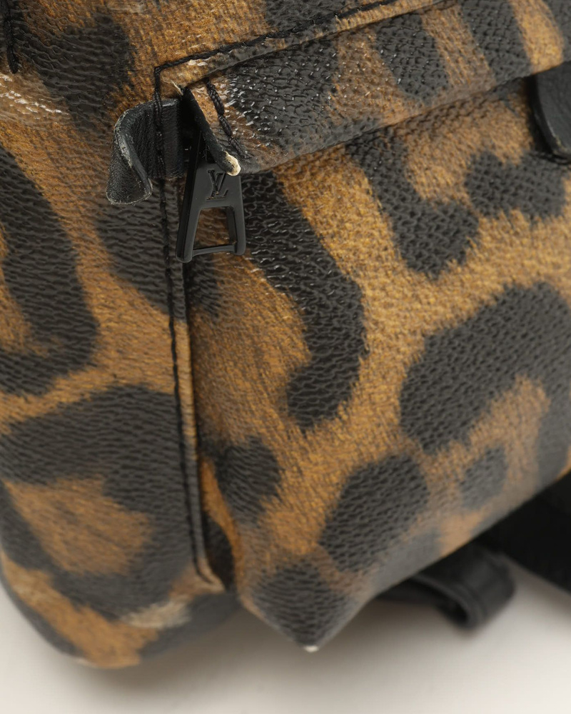 Louis Vuitton Leopard Print Palm Springs PM Backpack