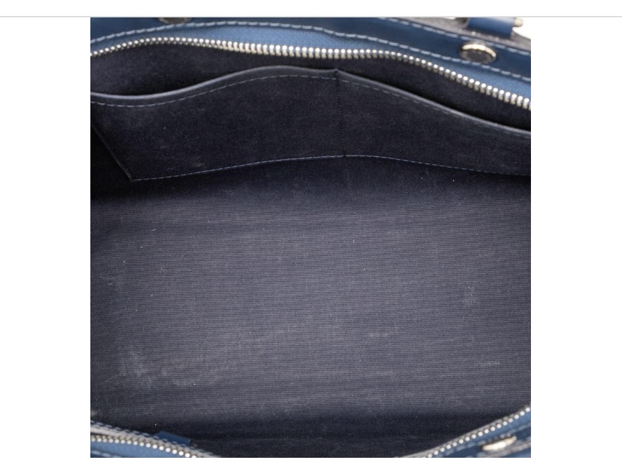 Louis Vuitton B Louis Vuitton Blue Navy Epi Leather Leather Epi Brea MM France