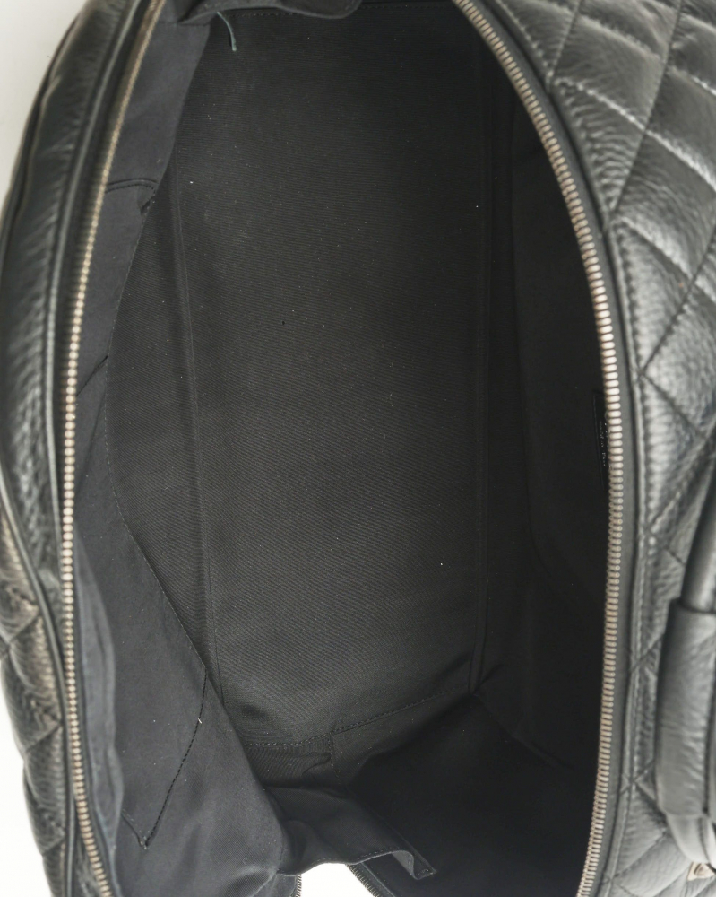 Chanel Caviar Airlines Round Trip Bowling Weekend Bag