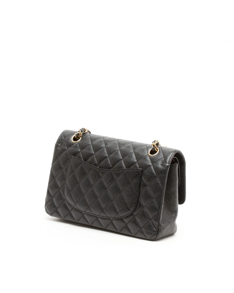 Chanel Classic Medium Caviar Double Flap Bag