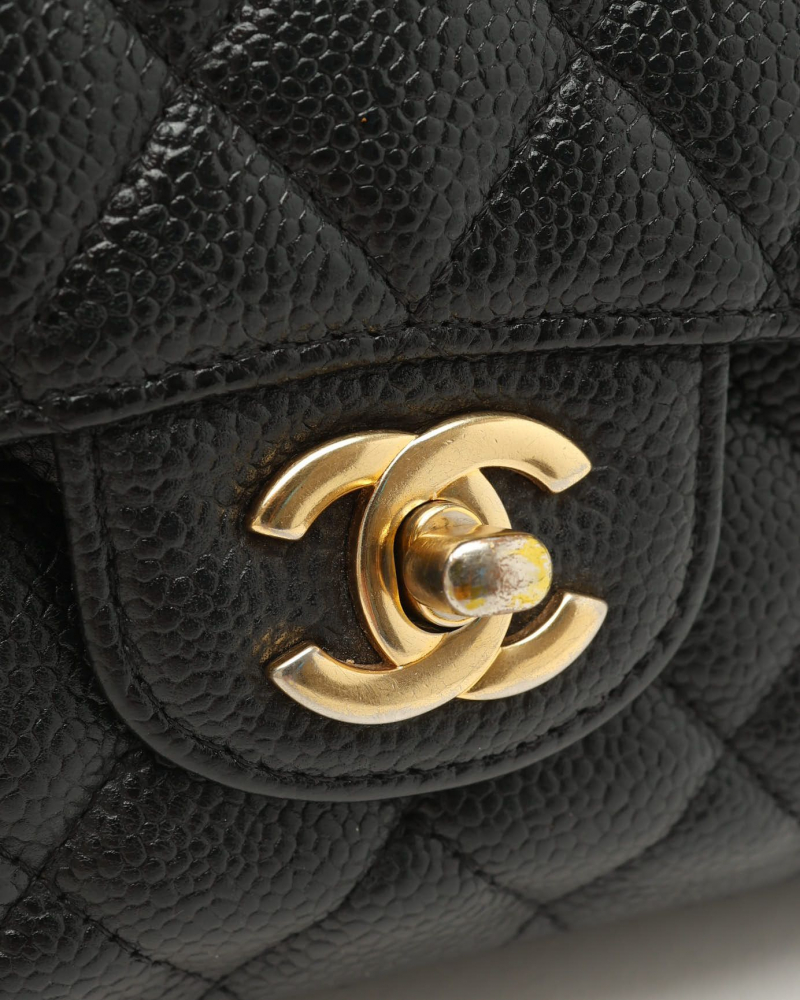 Chanel Classic Medium Caviar Double Flap Bag