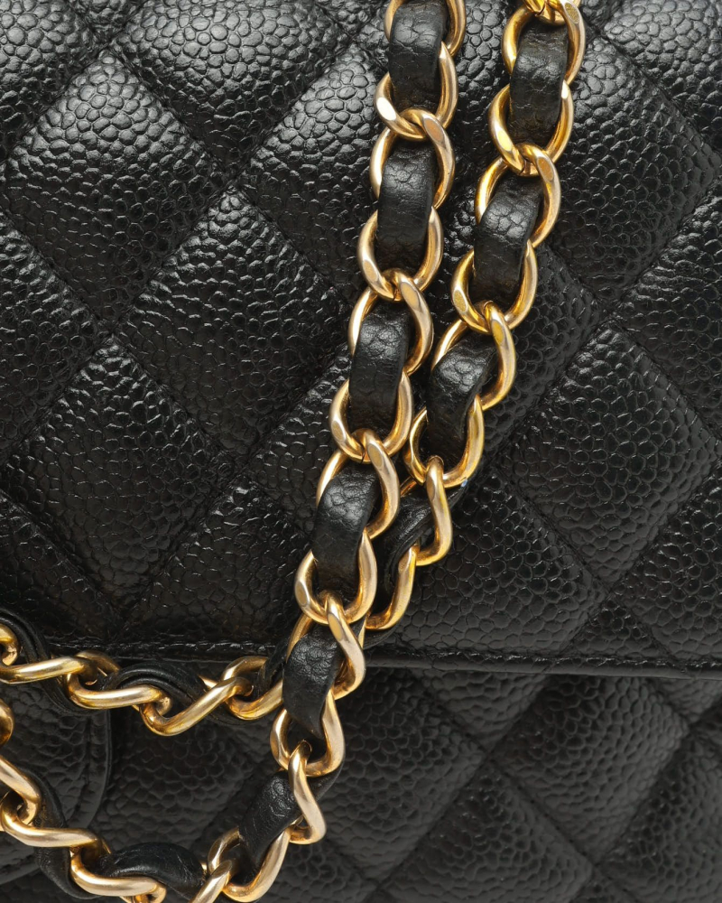 Chanel Classic Medium Caviar Double Flap Bag