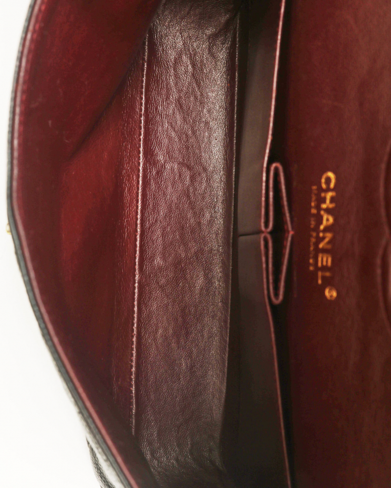 Chanel Classic Medium Caviar Double Flap Bag