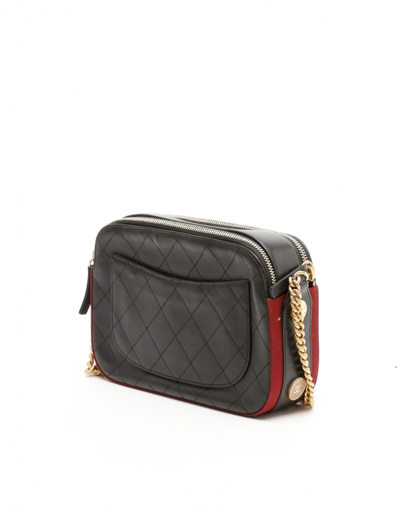 Chanel Button Up Camera Bag