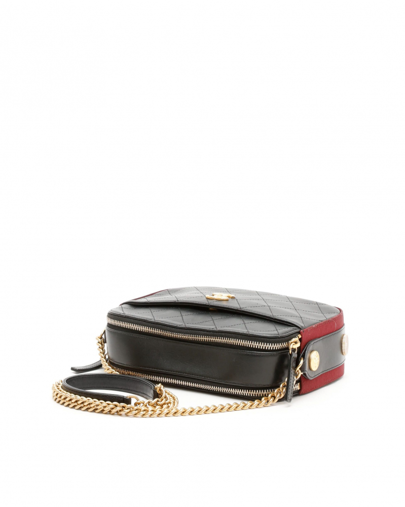 Chanel Button Up Camera Bag