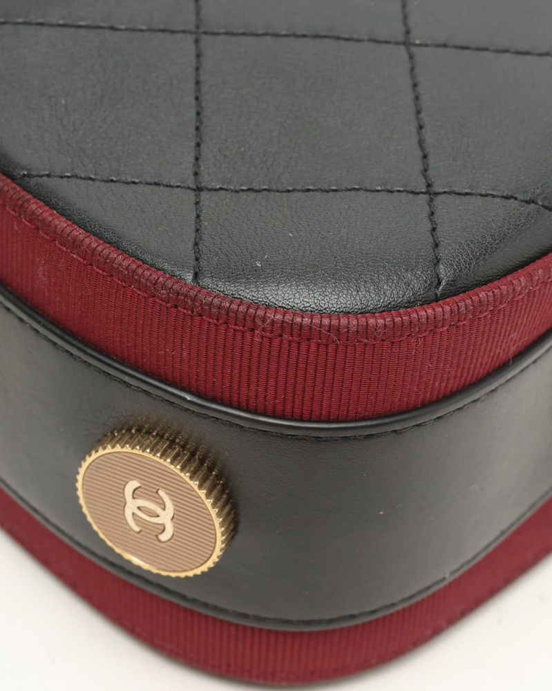 Chanel Button Up Camera Bag